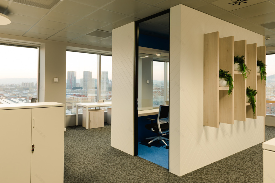 色彩灵动,打造协作型办公空间-10