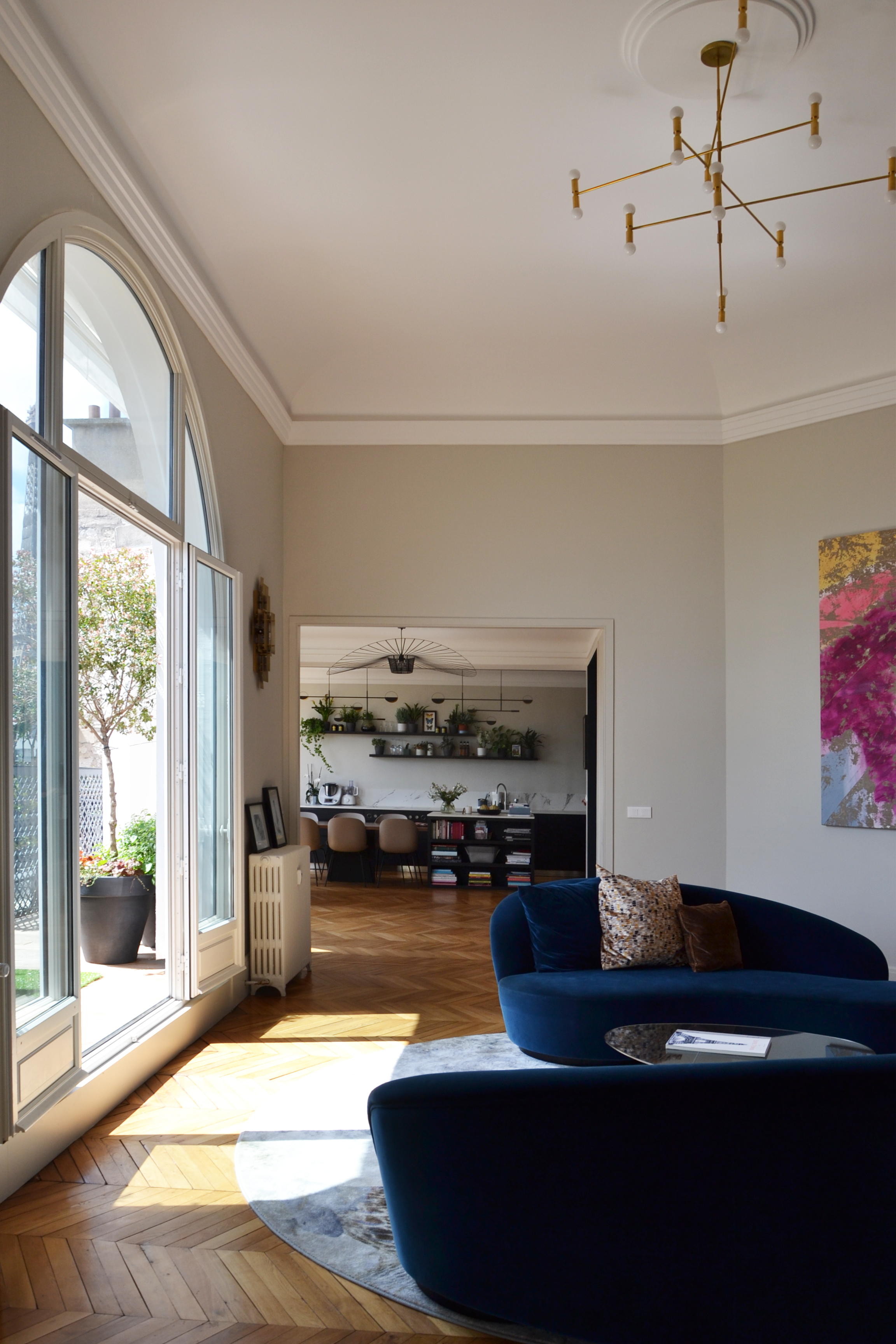 巴黎七号艺术装饰风格公寓 | 现代与复古的完美融合-3