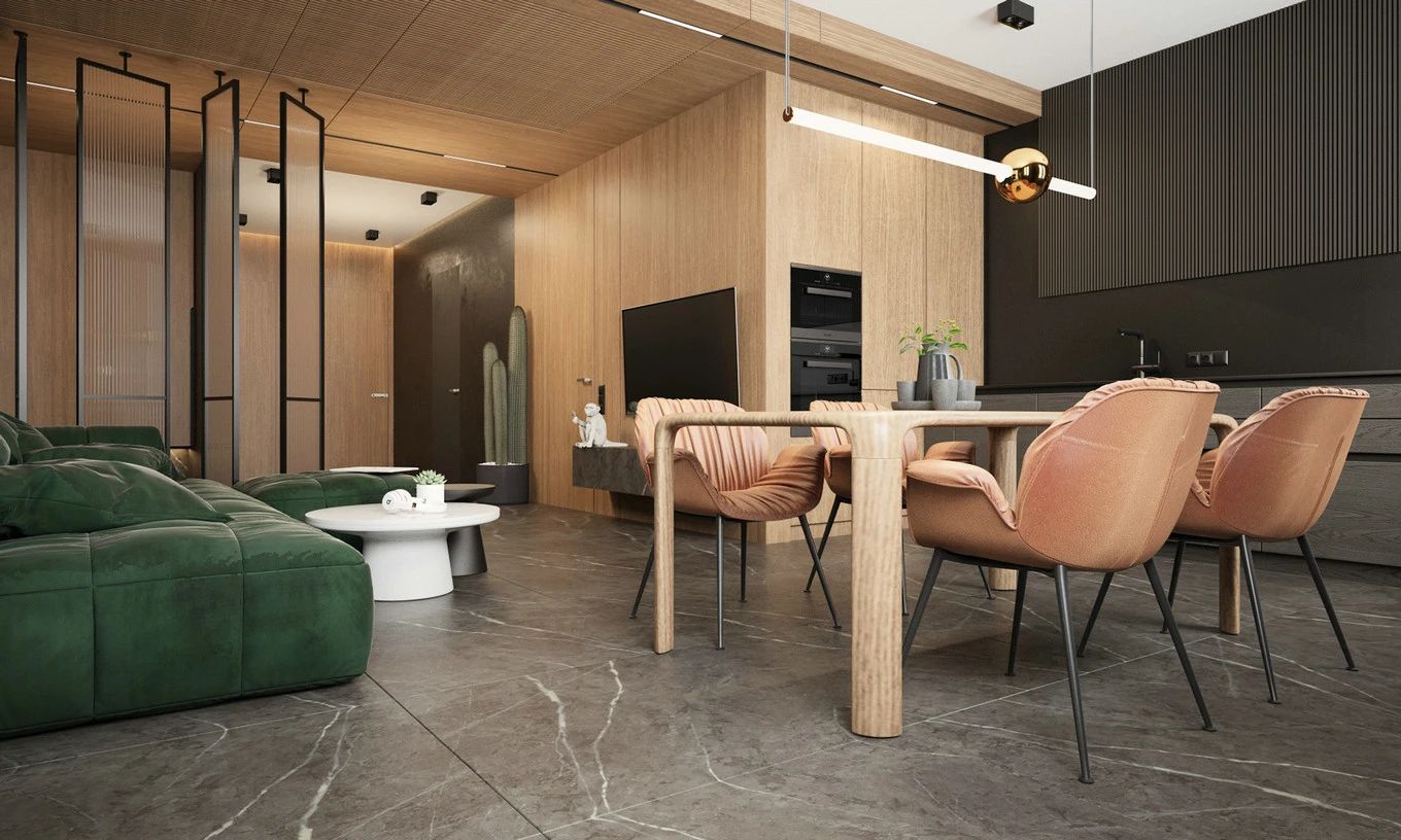 深色系的雅致空间-16