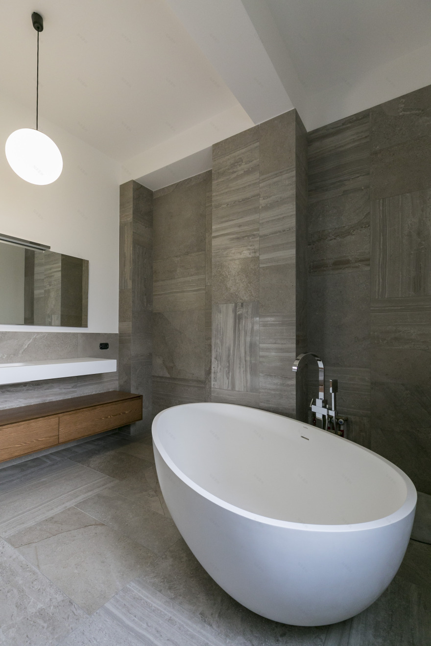 树影婆娑的光影之家——意大利 Casa DANTE 别墅设计-19