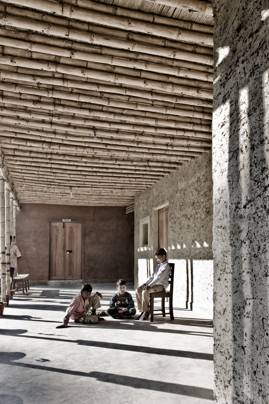 孟加拉乡村的现代传统融合 · DESI 职业学校-22