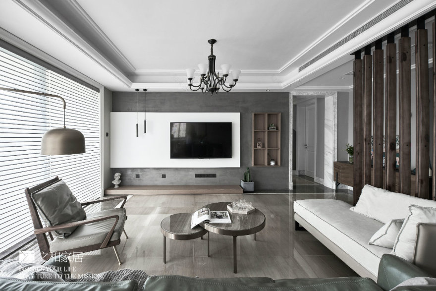 杭州钱江御府混搭风平层设计,打造果然之家-22