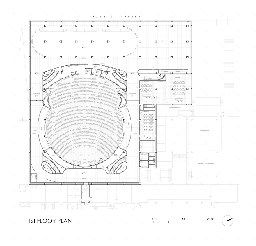 罗马技术大厅翻新 · 现代风格与先进技术的完美融合-17