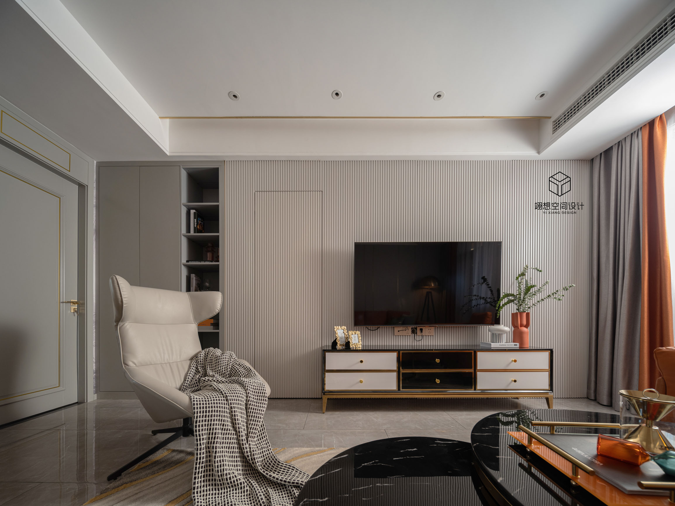 武汉爱乐之“橙”居家设计丨中国武汉-3