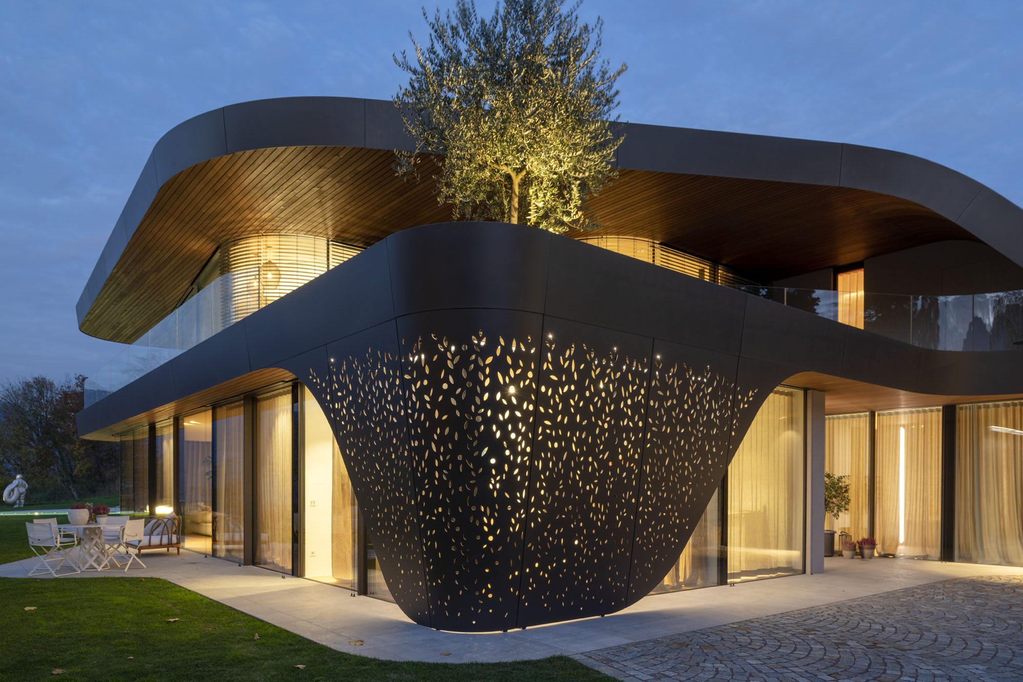 融入自然的山间别墅设计丨意大利丨monovolume architecture + design-22