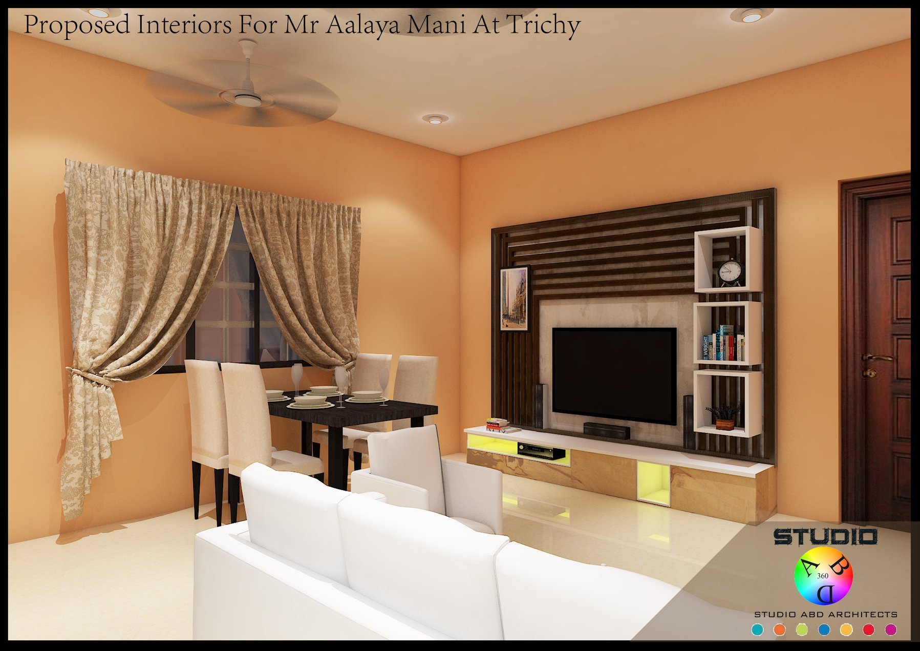 Apartment Interiors in Trichy-0