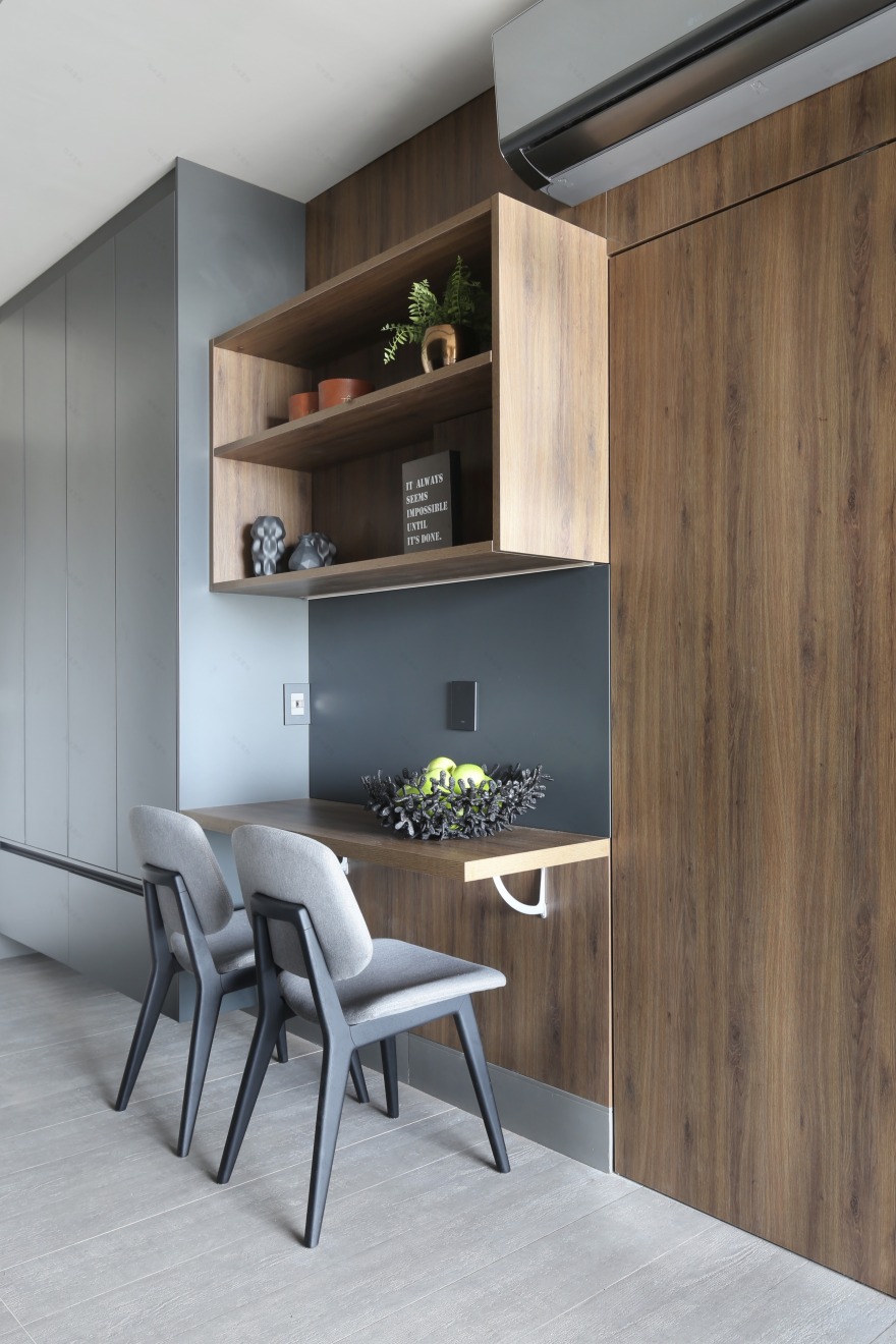 70 平米公寓变身现代酒店风都市家居-8