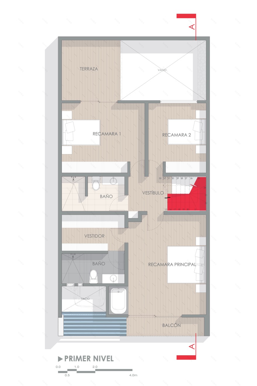 重塑 80 年代建筑,打造现代宜居别墅-27