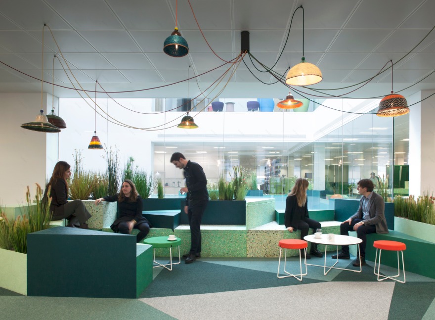 绿能供应商伦敦办公室的活力空间设计-0