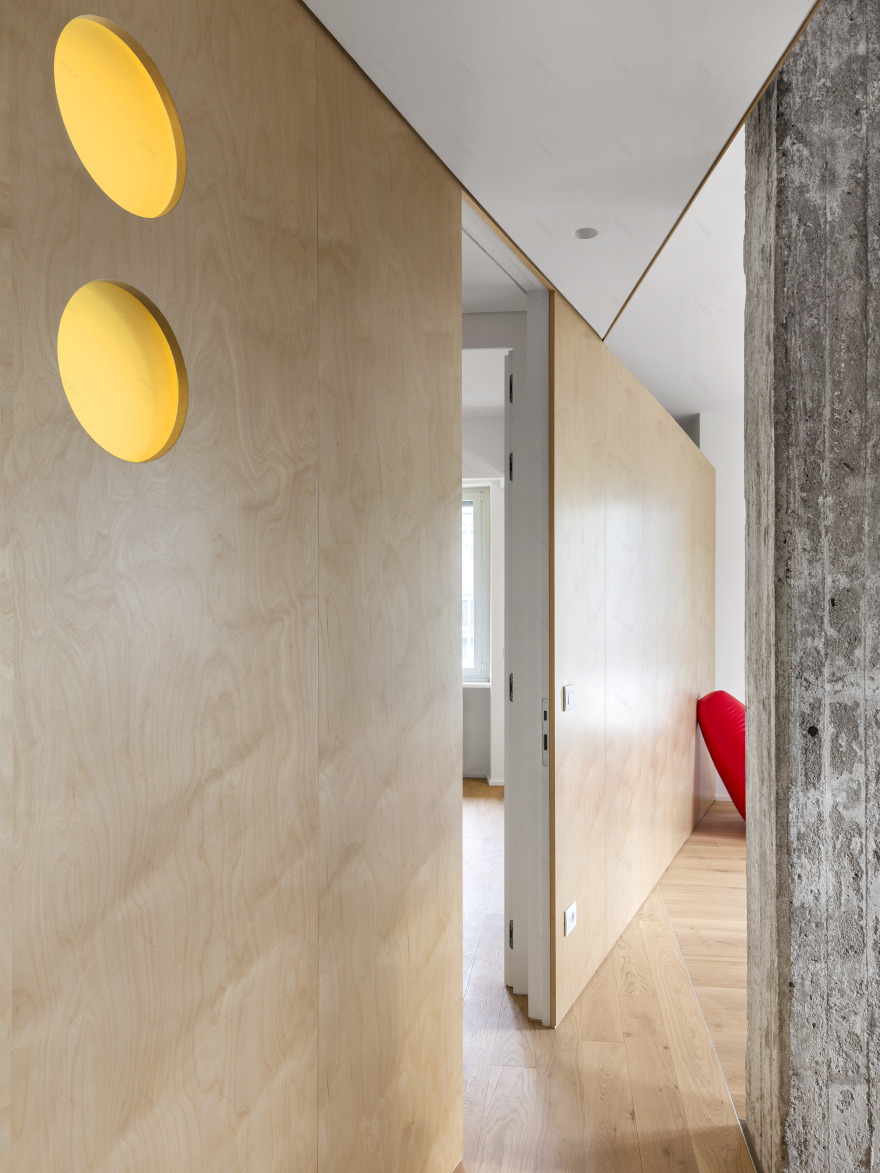 意式轻盈木质气球框架公寓-4