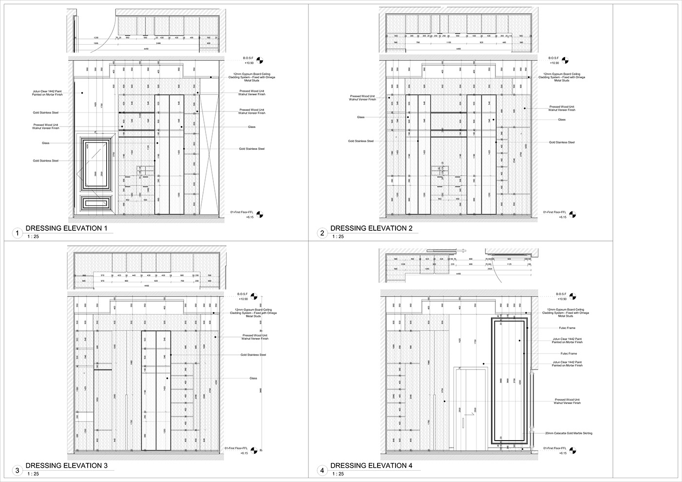 Dressing Room Working Drawings-0