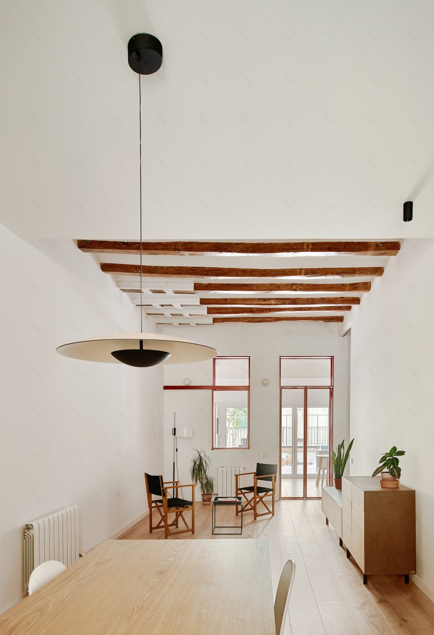 巴塞罗那 Poble Sec 区百年建筑的现代改造丨西班牙巴塞罗那丨estudio CO–A-4