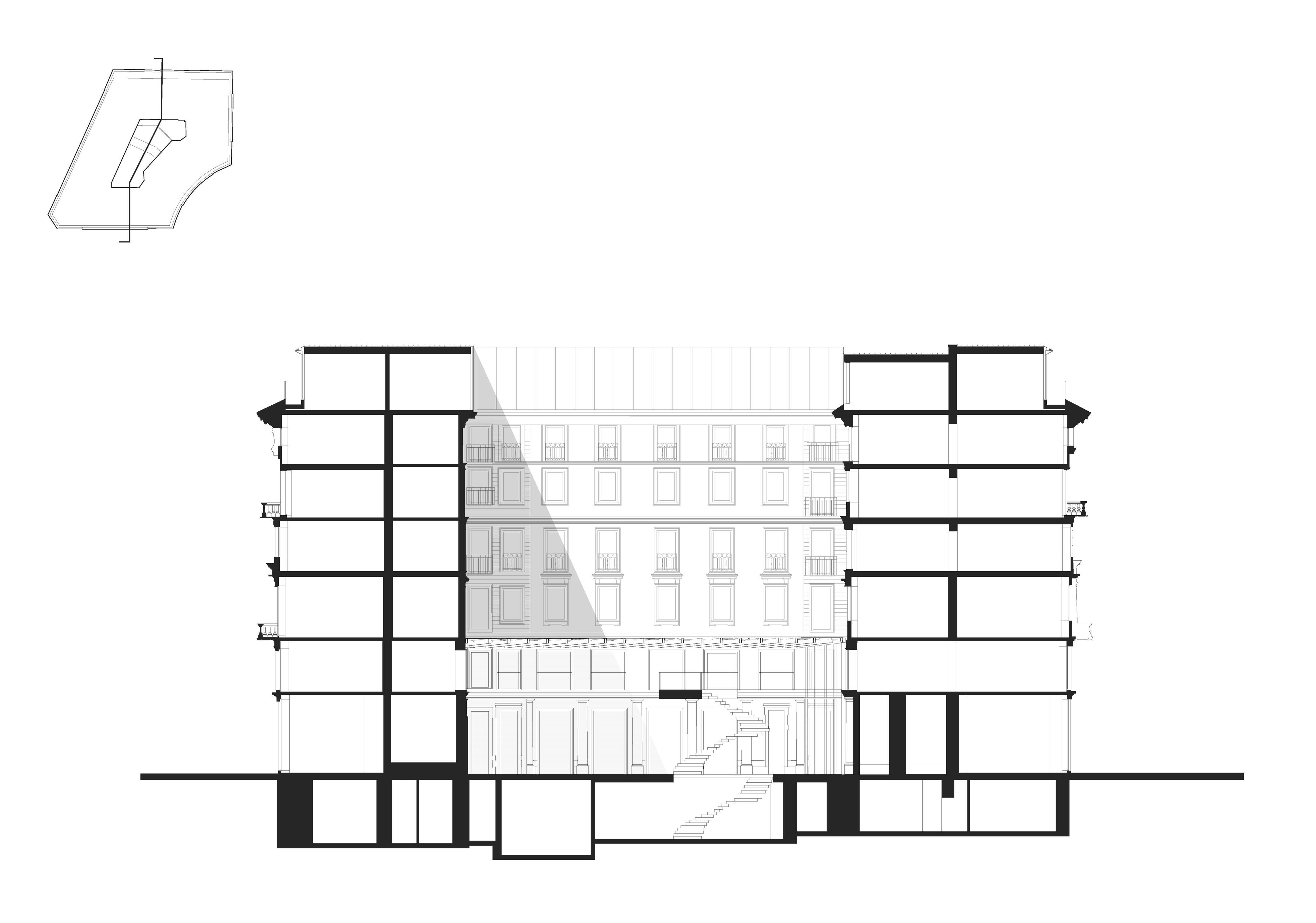 米兰百年建筑的新生 · Uniqlo 意大利首家旗舰店入驻 Cordusio2-22