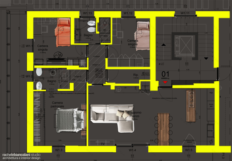 工业风 2.0 公寓 | 定制铁艺、原始砖墙、开放空间-59