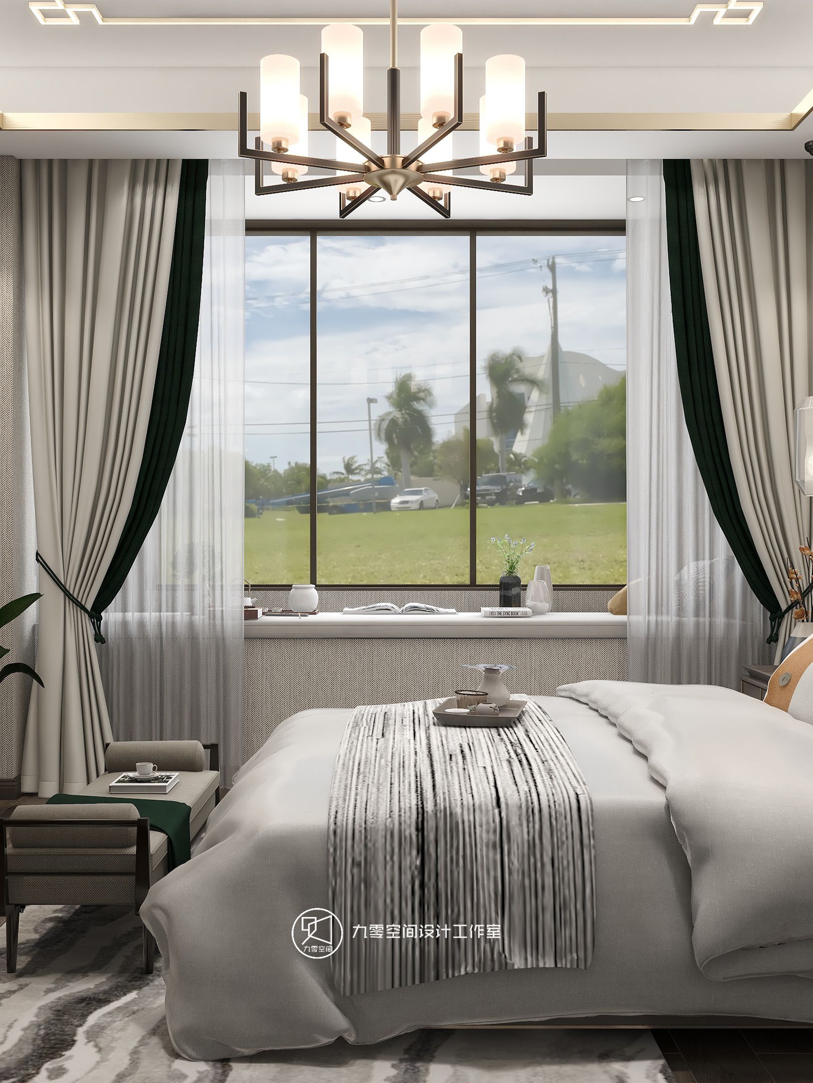 90空间《莫问归期》165平方新中式，回归安静，享受自然本身的恬静！-31