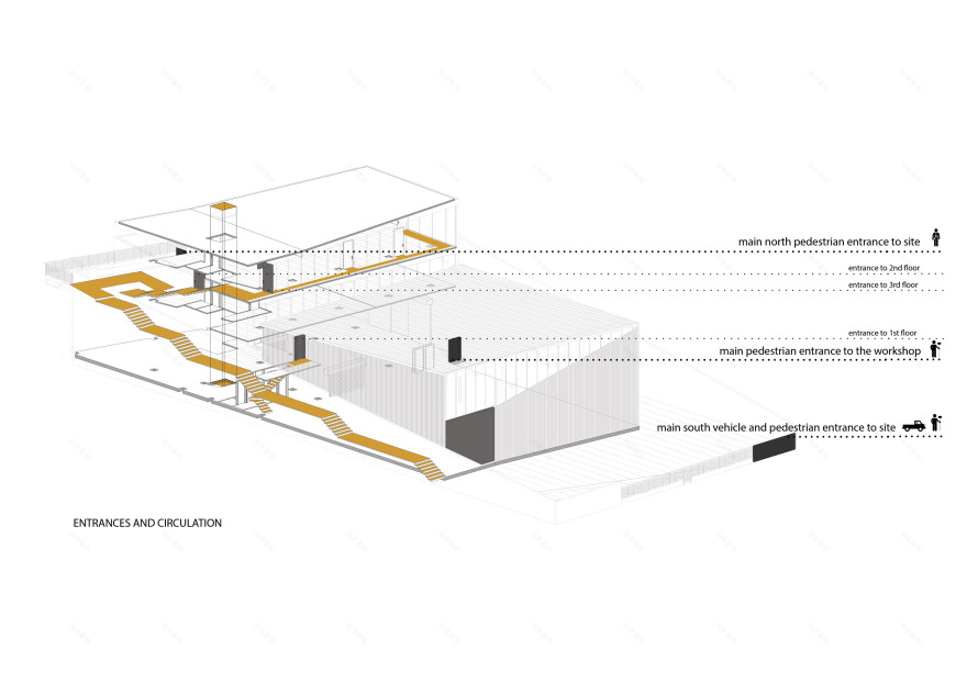 地形之上,双层互扰的办公建筑-2