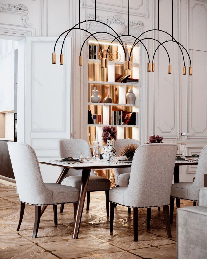 Mossebo 设计团队打造大气一居室,古典与现代完美融合-9