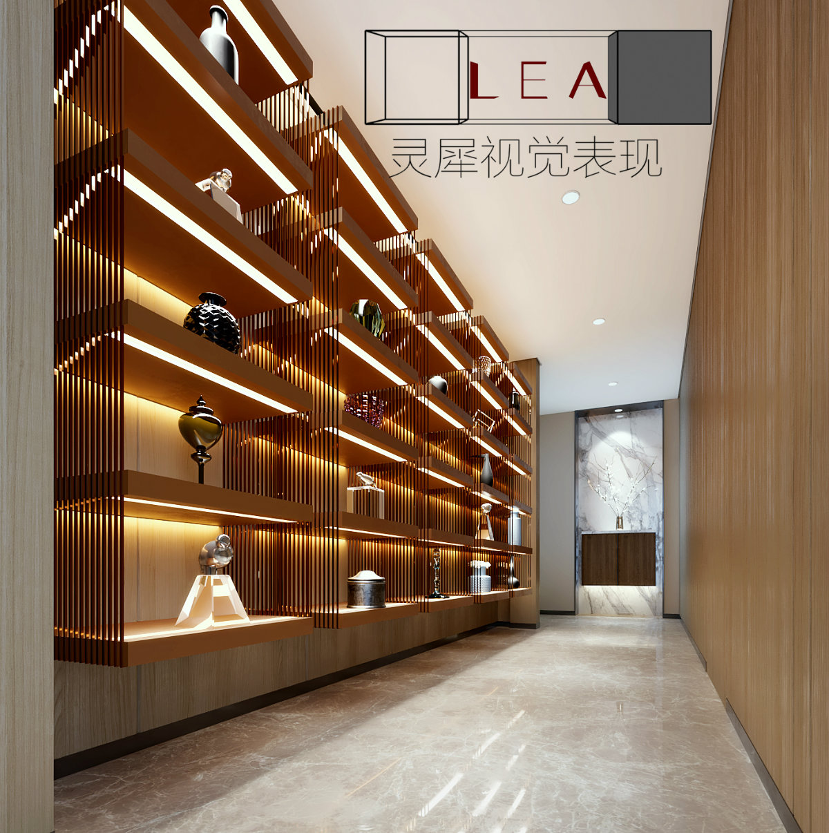 一个样板间的效果图表现-10