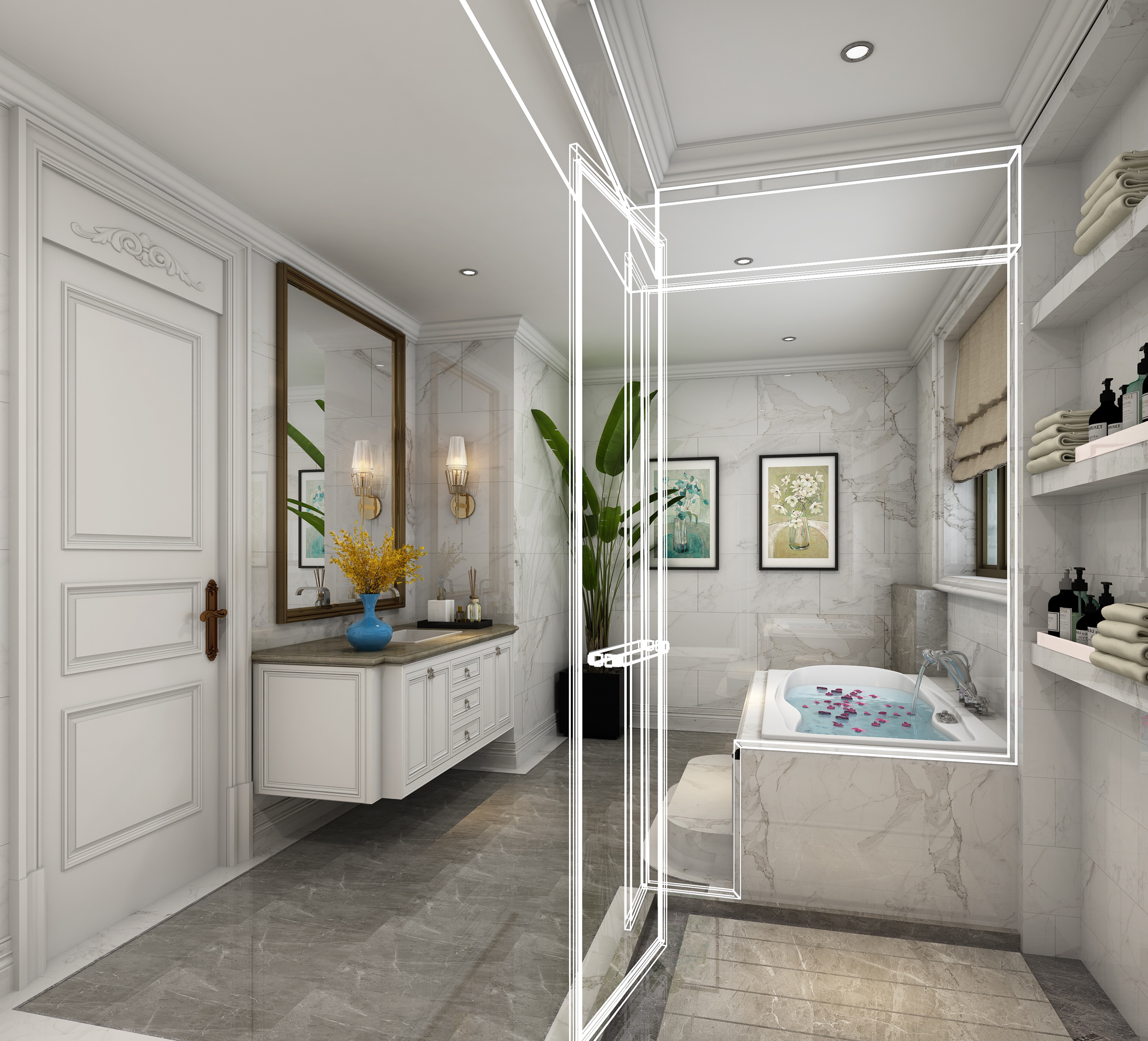 原创简欧家装设计-8