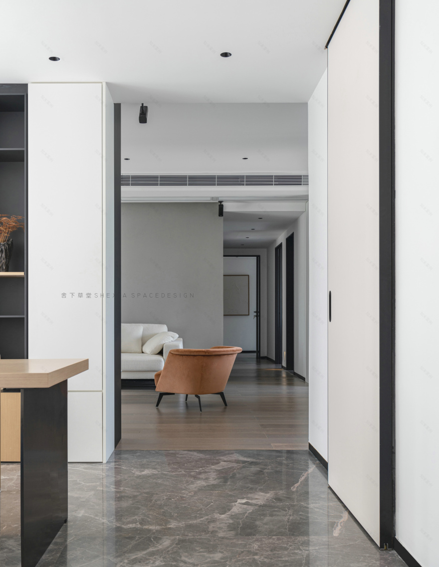 深圳 162㎡浪漫宜居空间—宁洁设计作品“星河”-12