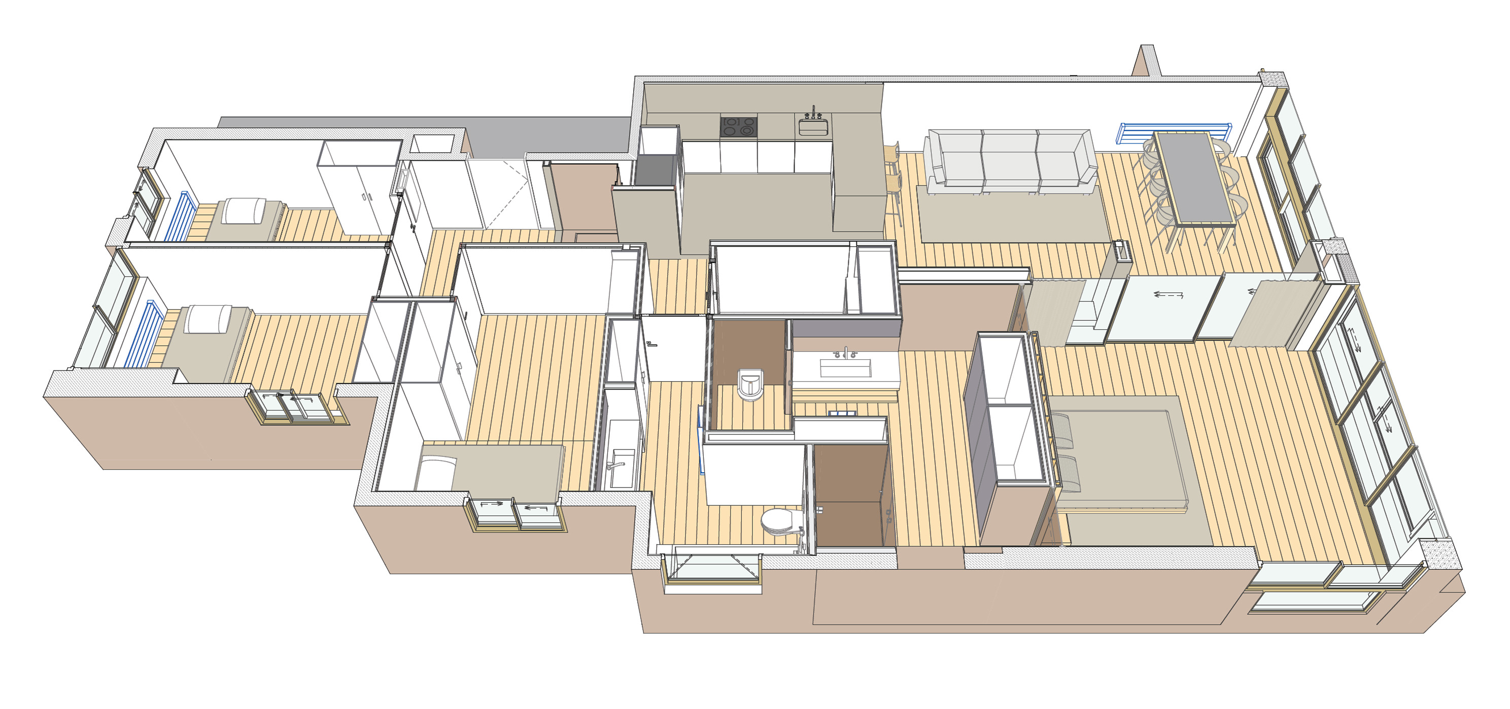 海滨别墅的宁静空间 | Horizon Apartment-22