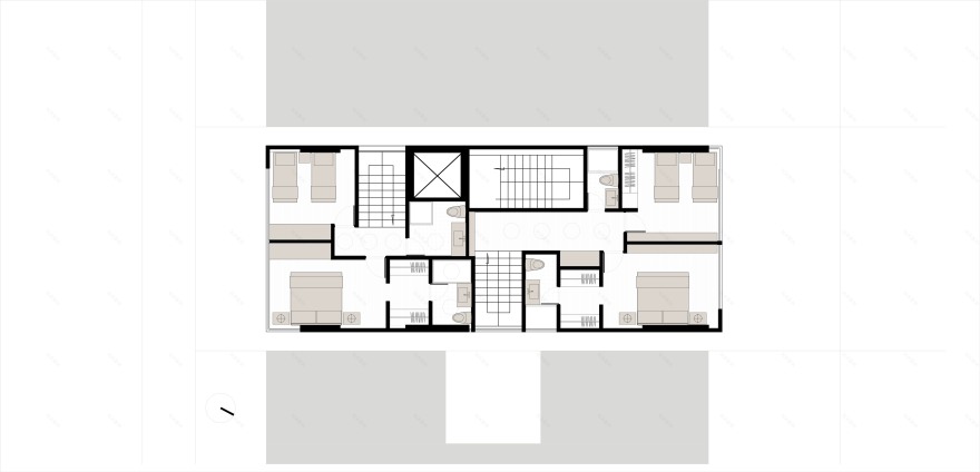 波哥大 80 年代建筑群中的现代公寓设计-11