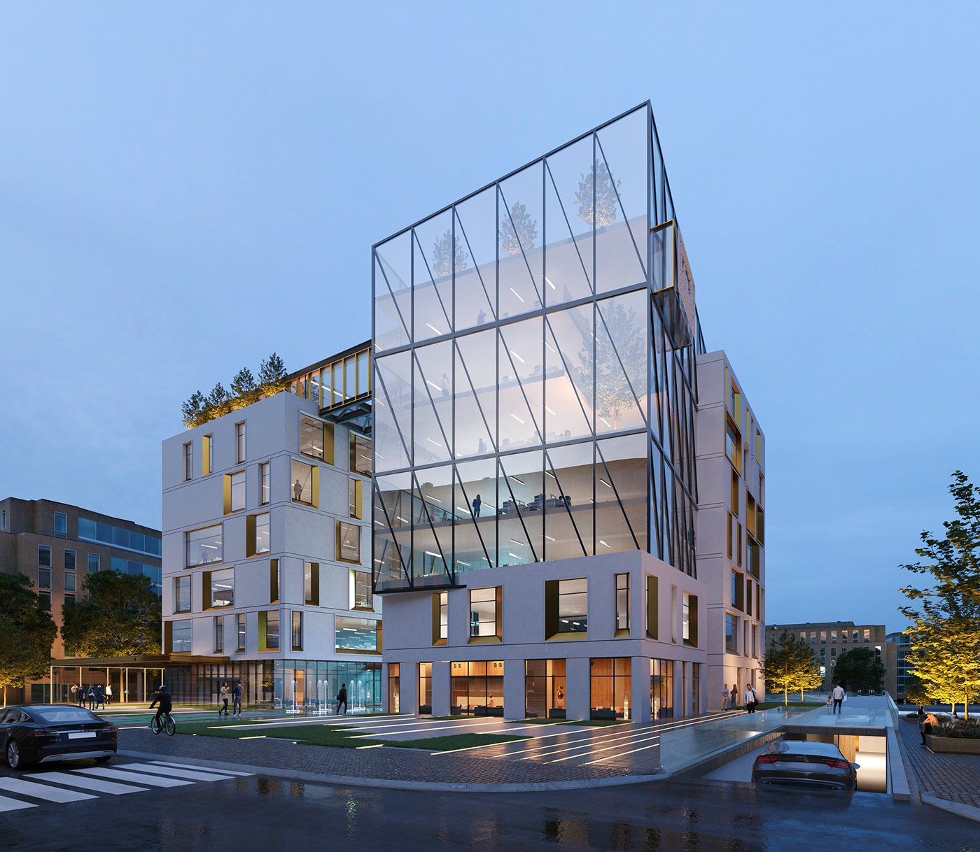 合作社区的行政建筑 | 灵活应对未来变化-4