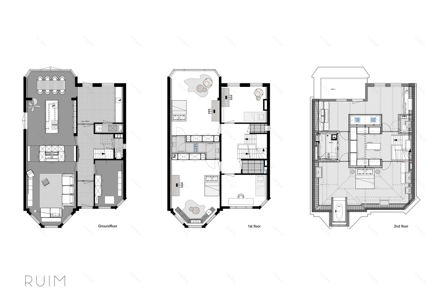 荷兰 19 世纪别墅的现代重生-18