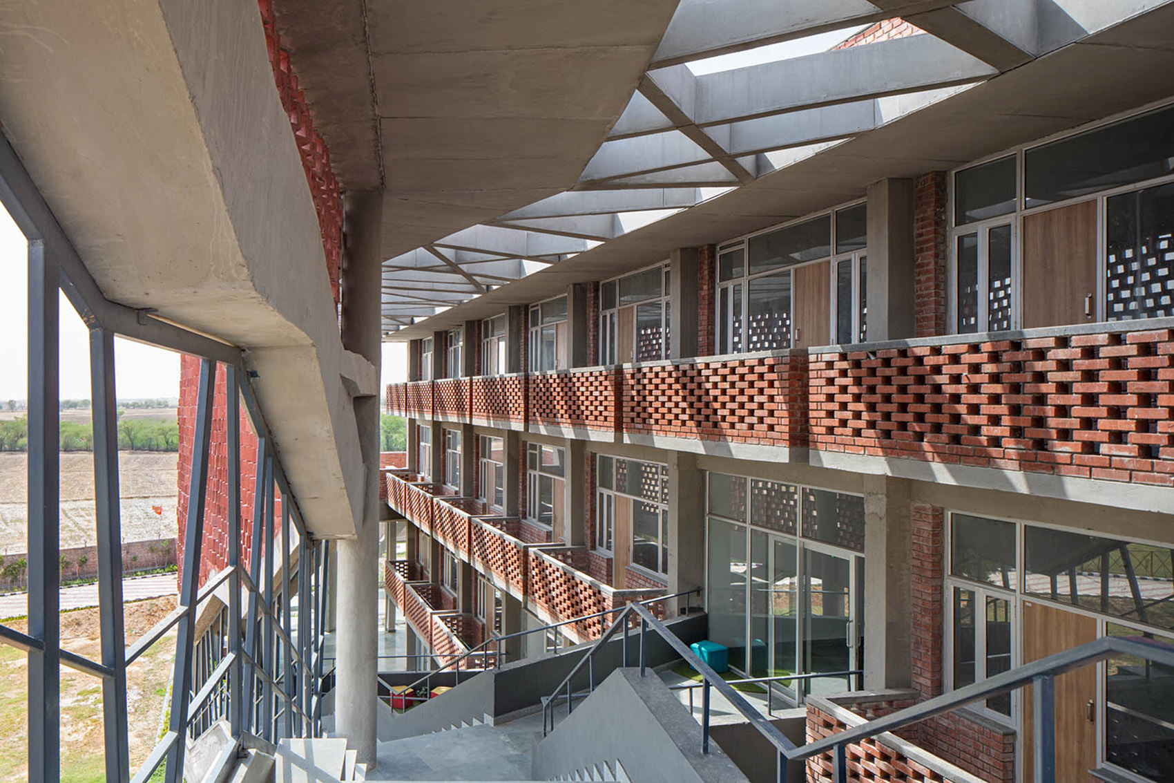 圣安德鲁斯女生宿舍楼丨印度丨Zero Energy Design Lab-60