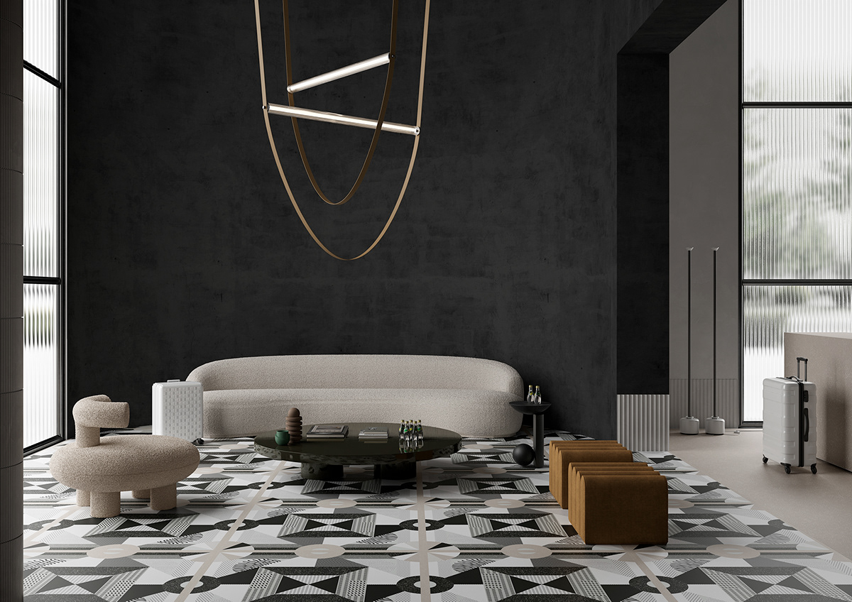 现代艺术风平层|意大利-8