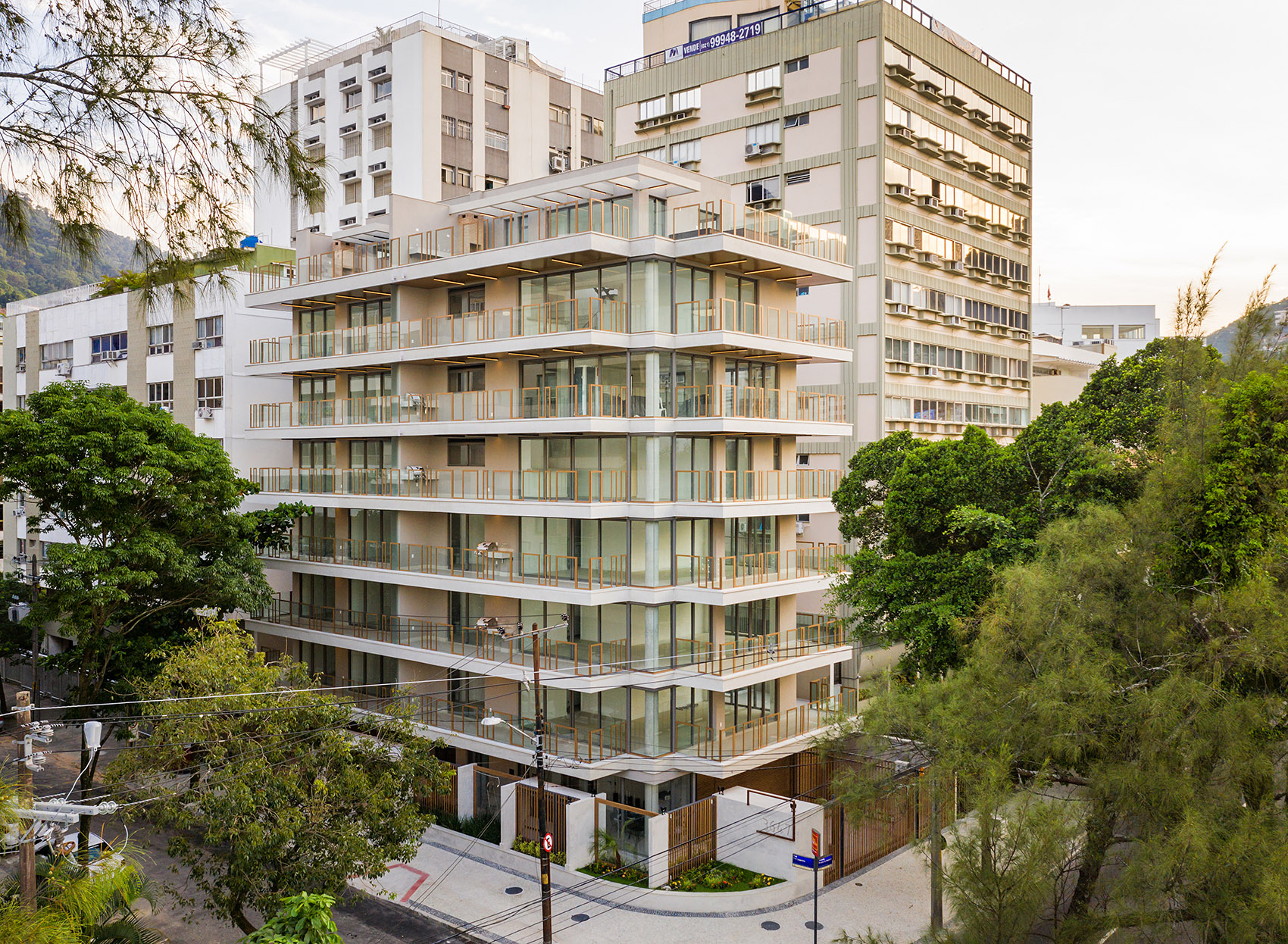 Borges 3647公寓楼，巴西/可以看到基督神像与泻湖景观的公寓楼-67