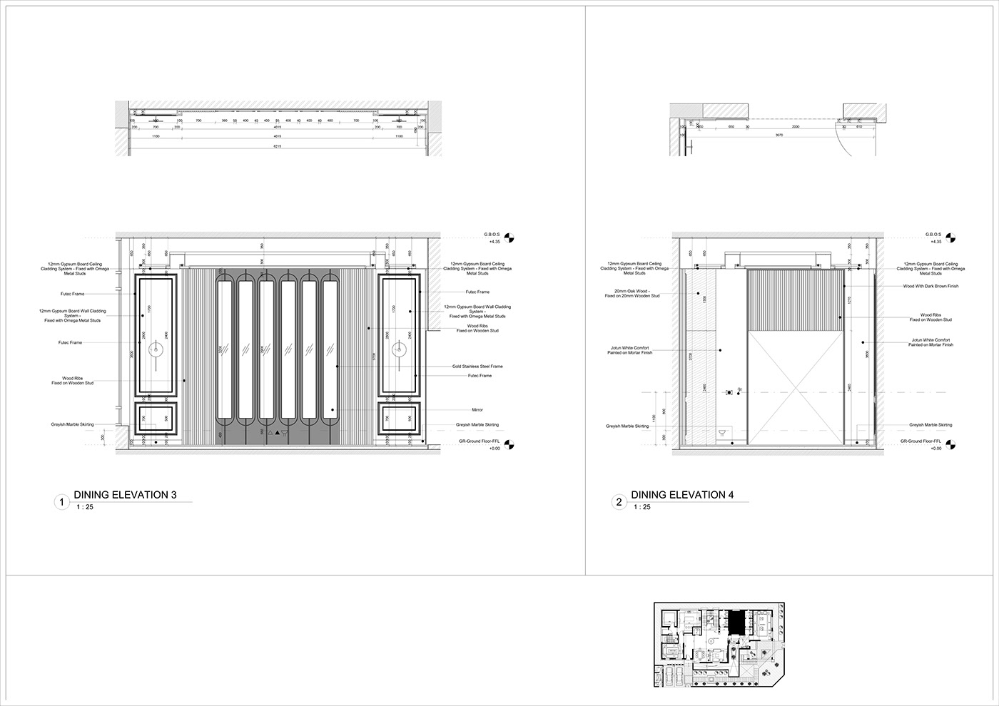 Youssef Tarek丨别墅丨Villa Interior Working Drawings-34