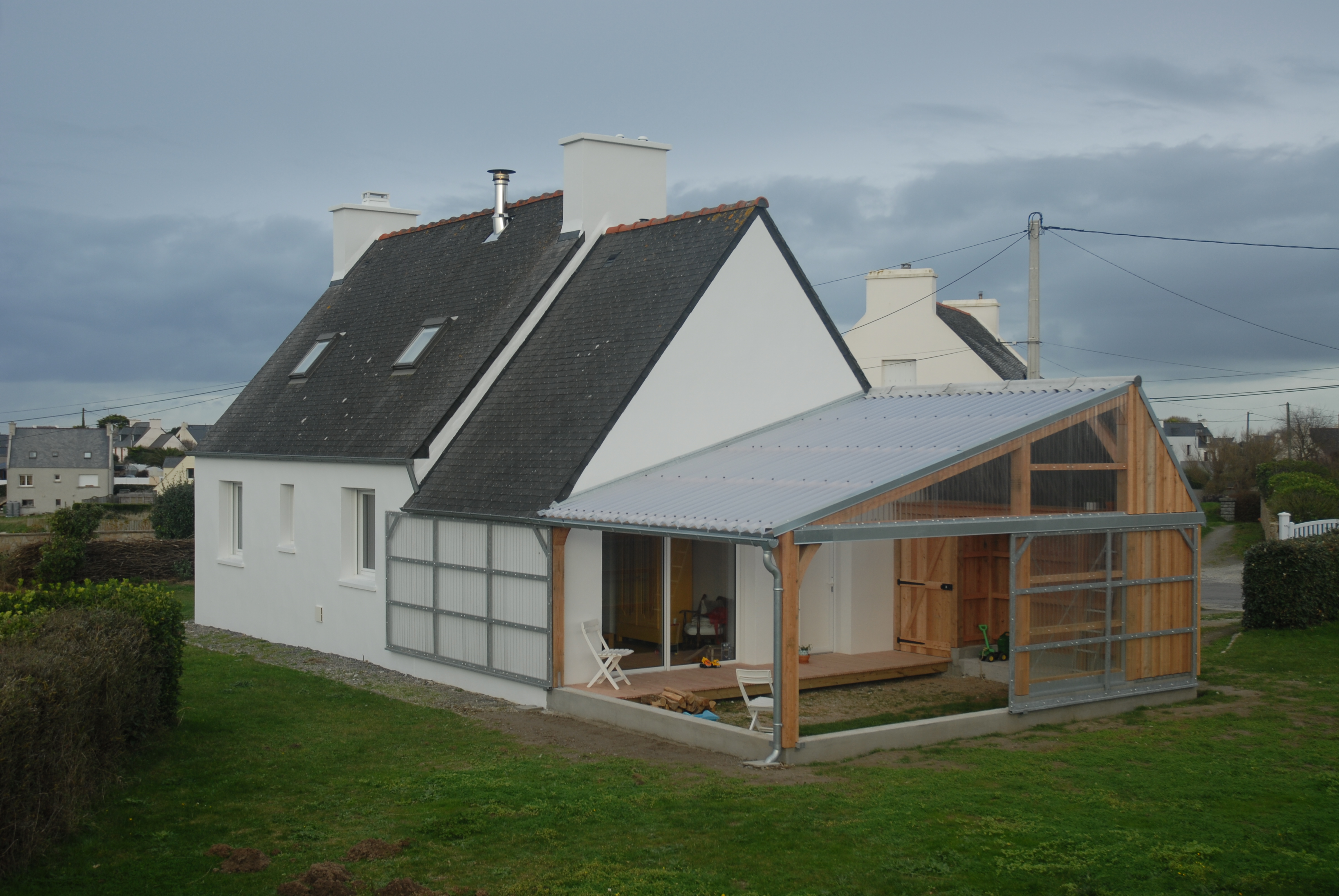 法式乡村别墅的生态温室改造-3