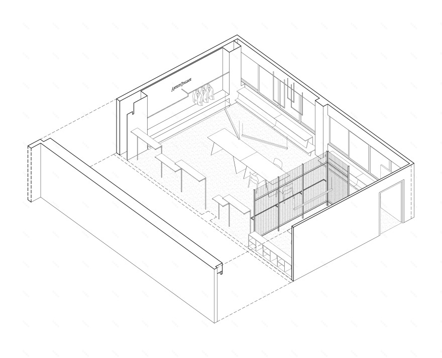 雅典“Artisti Italiani”服装店 | 极简黑白空间的新生-12