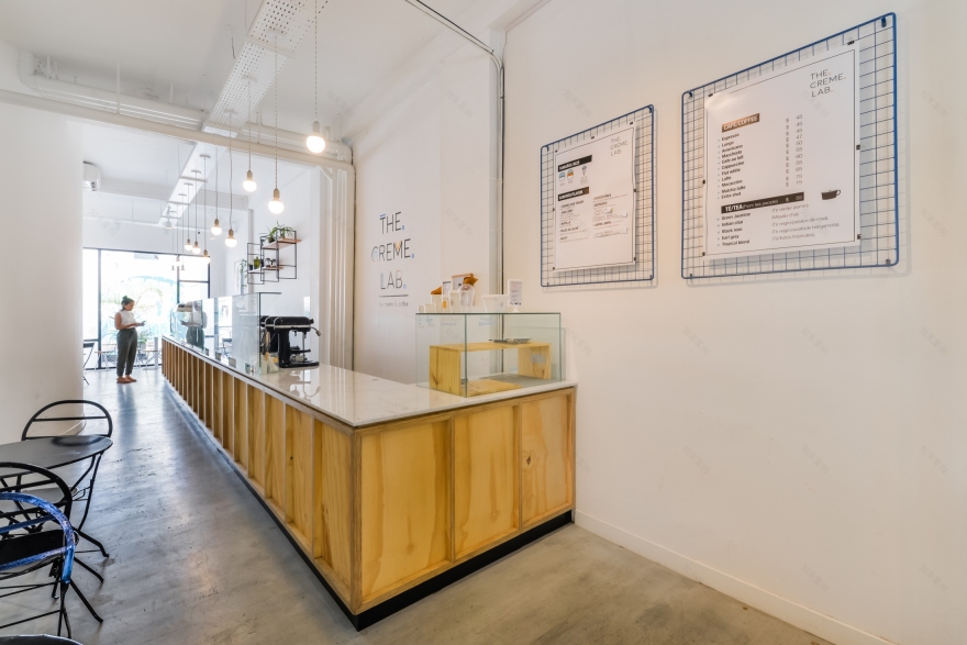 阿根廷白绿相间冰淇淋实验室-6