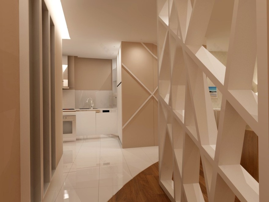 葡萄牙海滨简约公寓设计-1