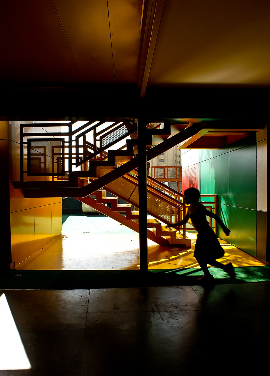 彩绘数据之心,连接自然的校园科技中心-13