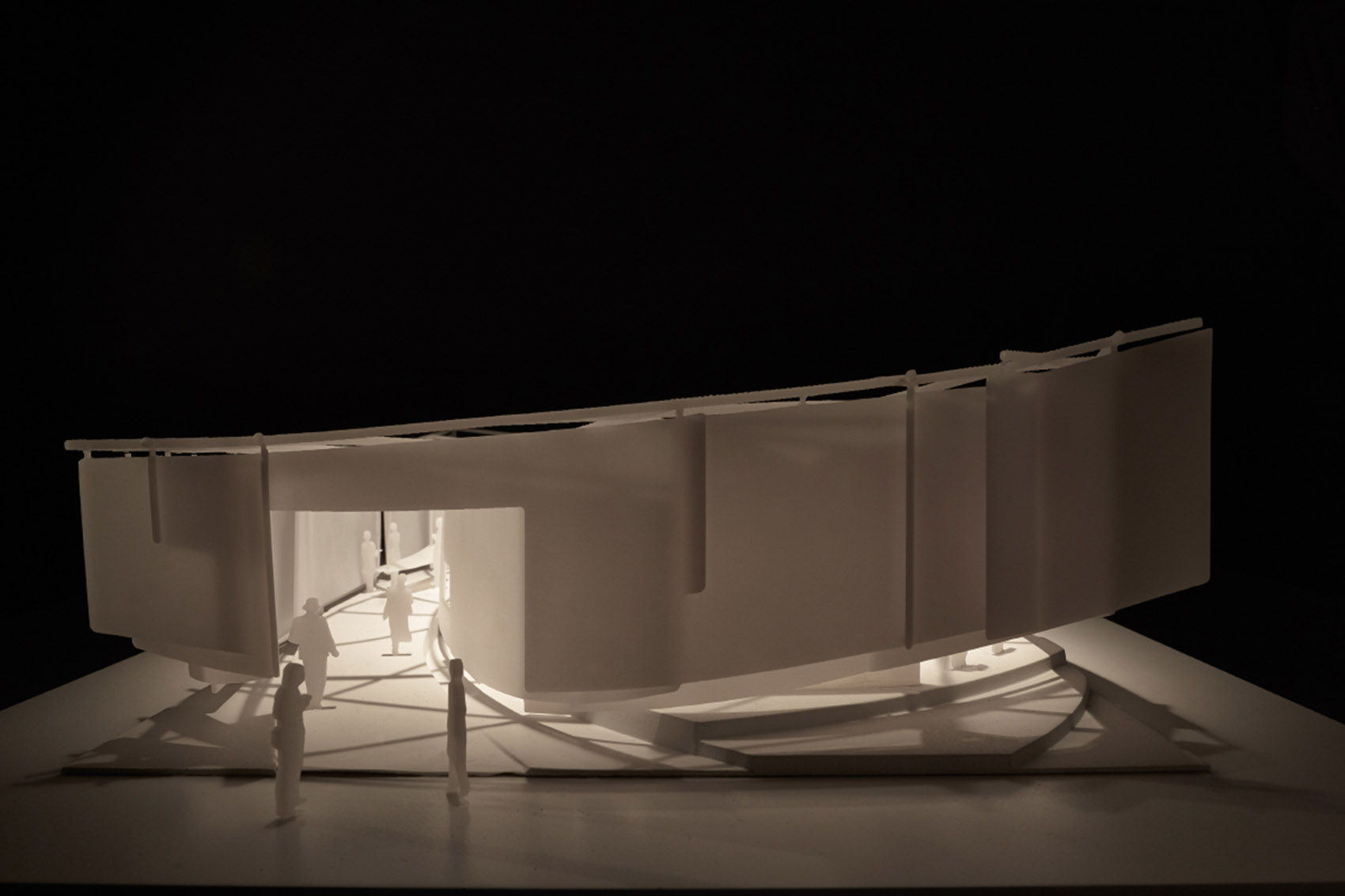 “悬浮毛毡”概念展厅，深圳/柔软的迷宫-44