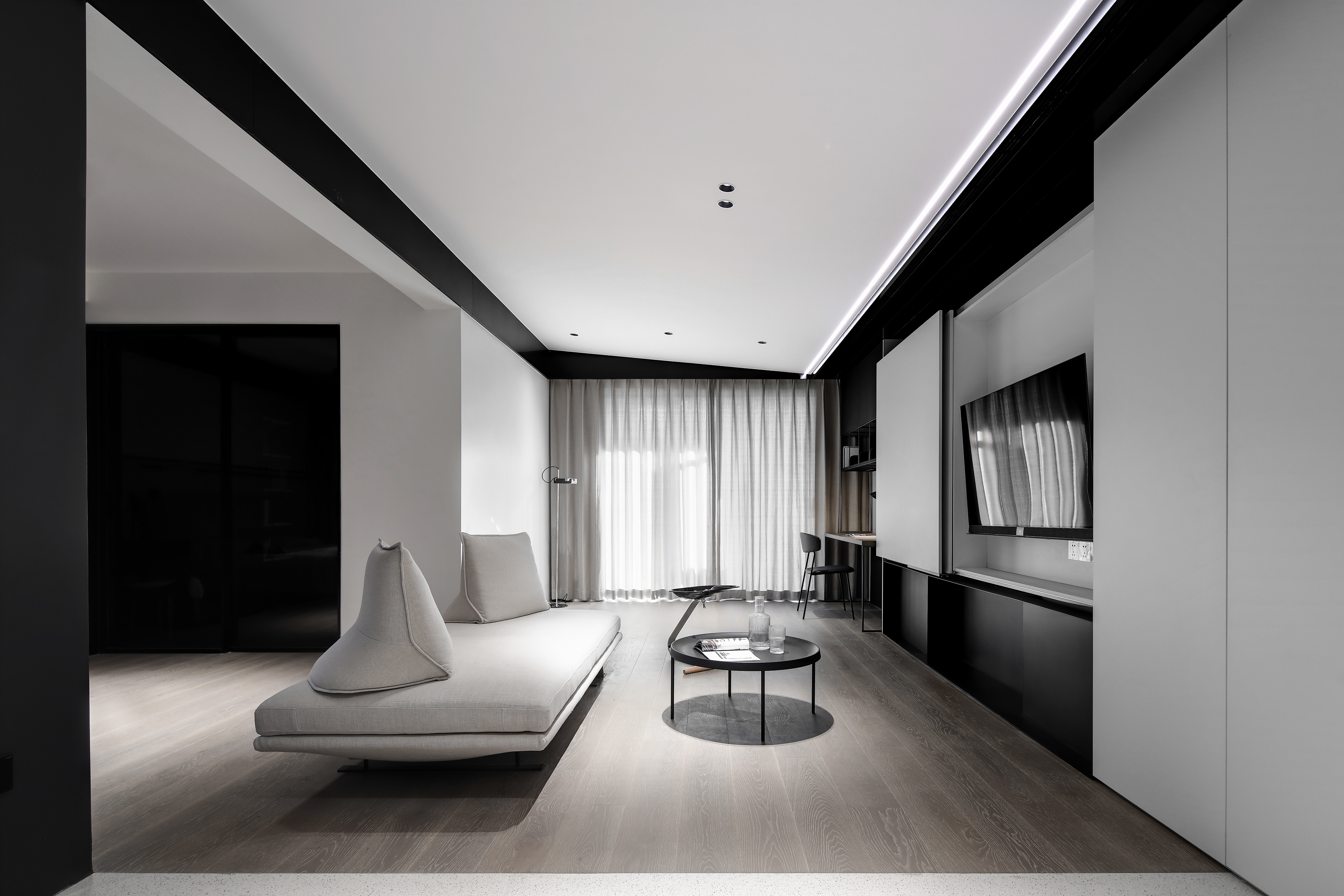 90后夫妻的75m2中性质感两室-3