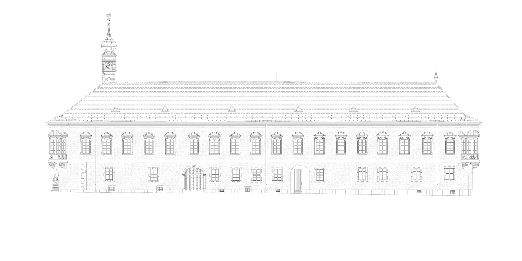 布达旧市政厅改造、翻新和扩建，匈牙利/让历史的伤痕成为建筑中不可或缺且清晰可读的一部分-101