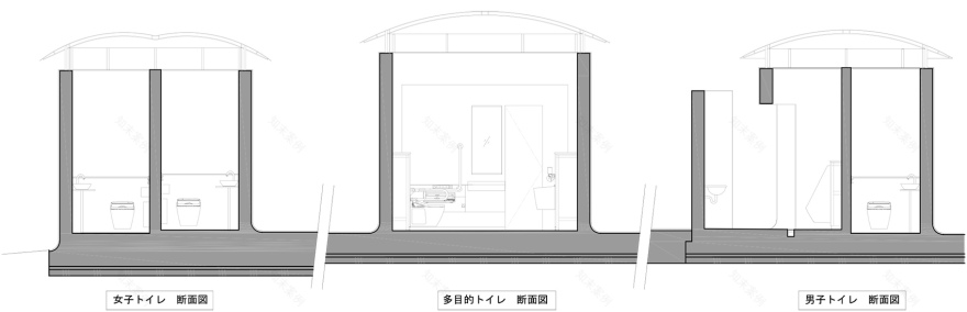 东京代代木八幡公厕丨日本东京丨伊东丰雄事务所-22