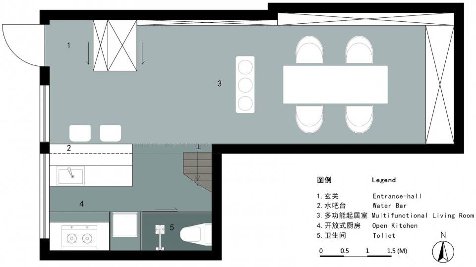 漏室造 | 北京胡同里的光与实用空间改造-78