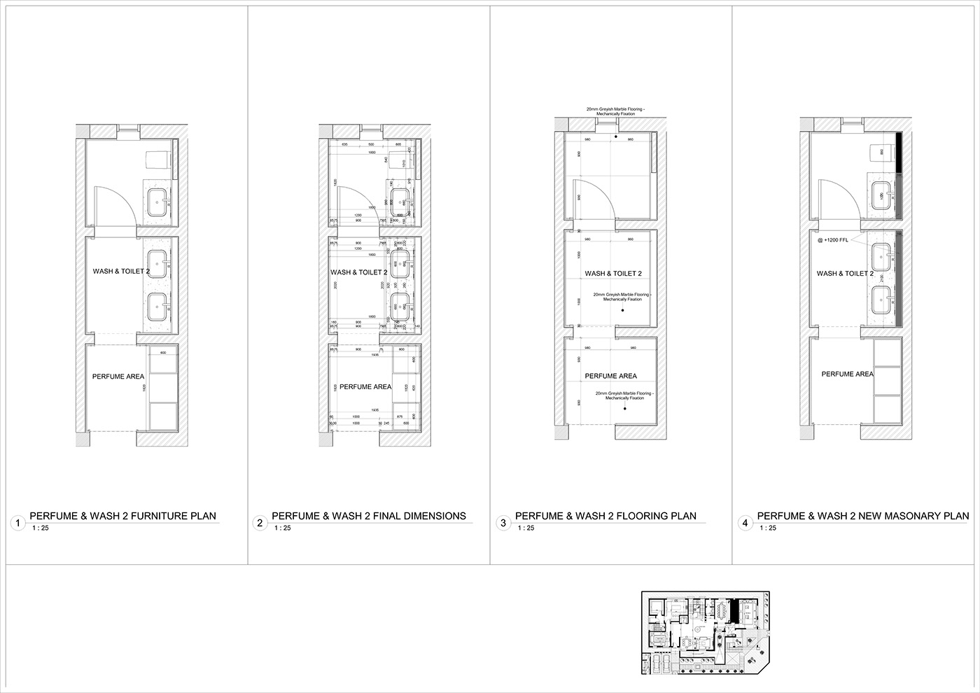 Youssef Tarek丨别墅丨Villa Interior Working Drawings-37