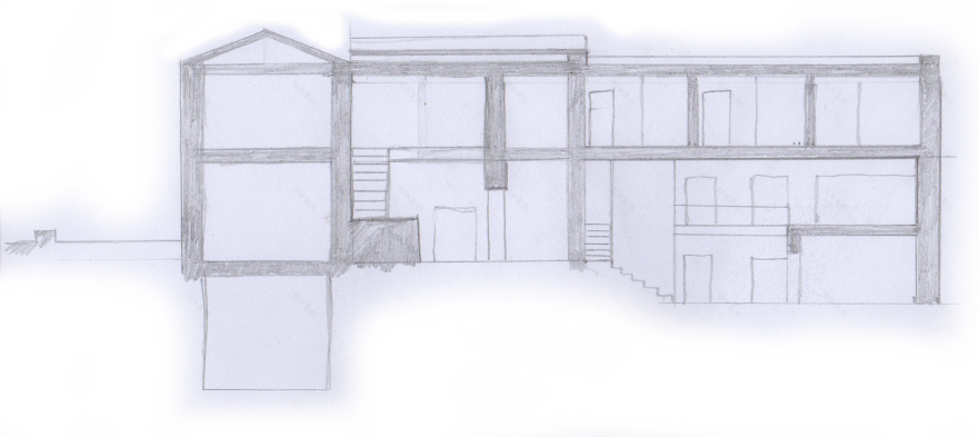 意大利乡村建筑 · 双高空间与钢饰面的和谐共生-24