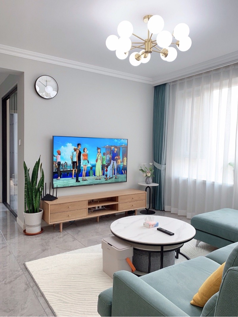 北欧风格清新淡雅设计-1