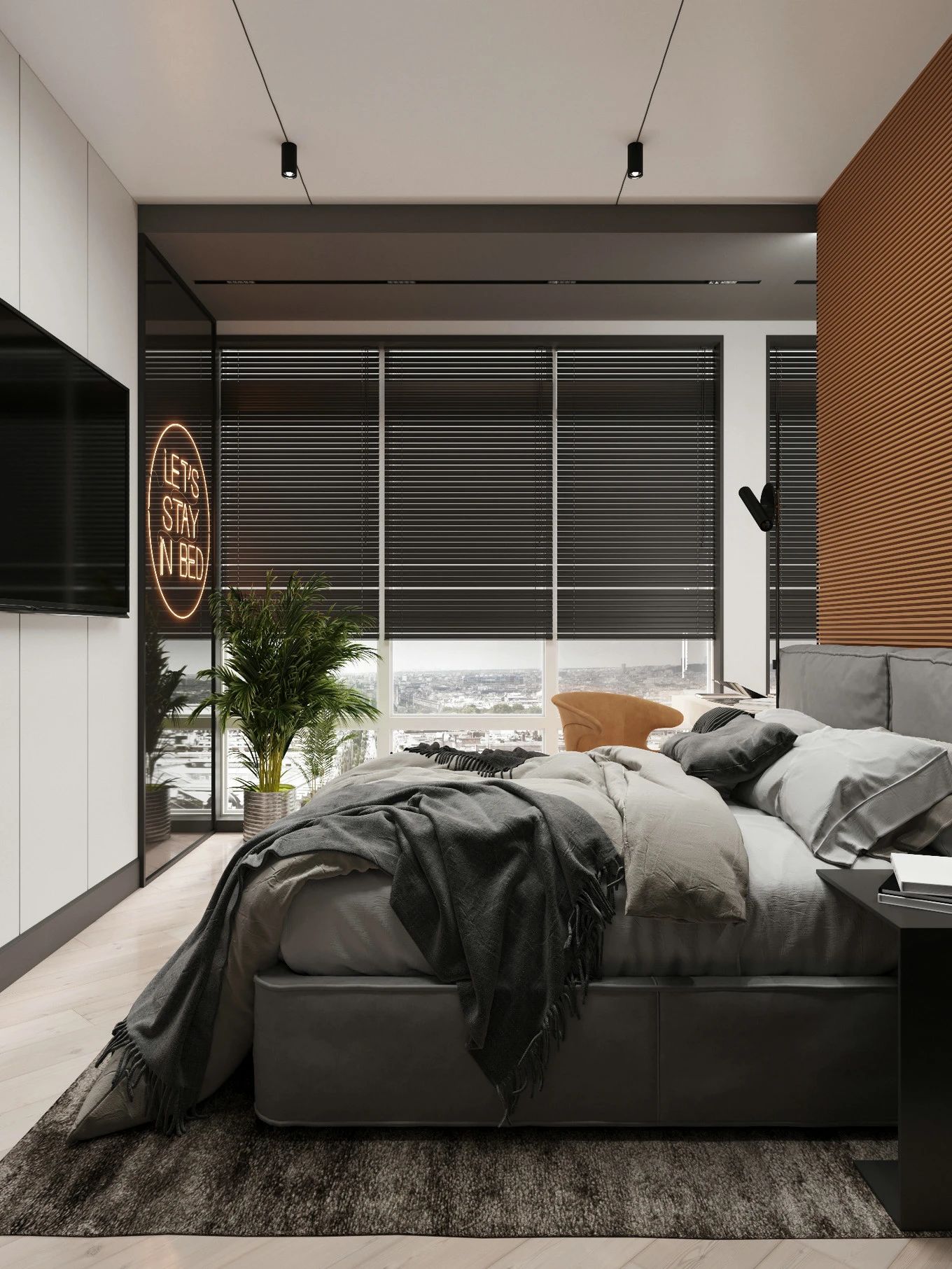 深色系的雅致空间-22