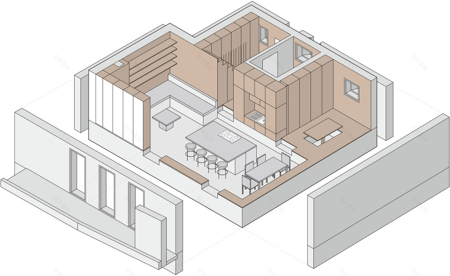 意大利 Kainua 山间住宅丨Ciclostile Architettura-14