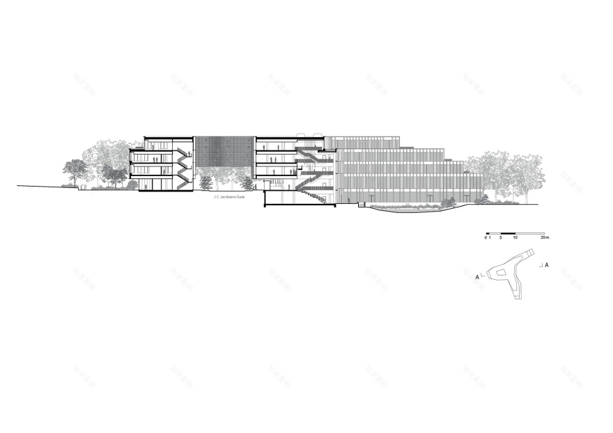 嘉士伯集团中央办公楼丨丹麦哥本哈根丨C.F. Møller Architects-151