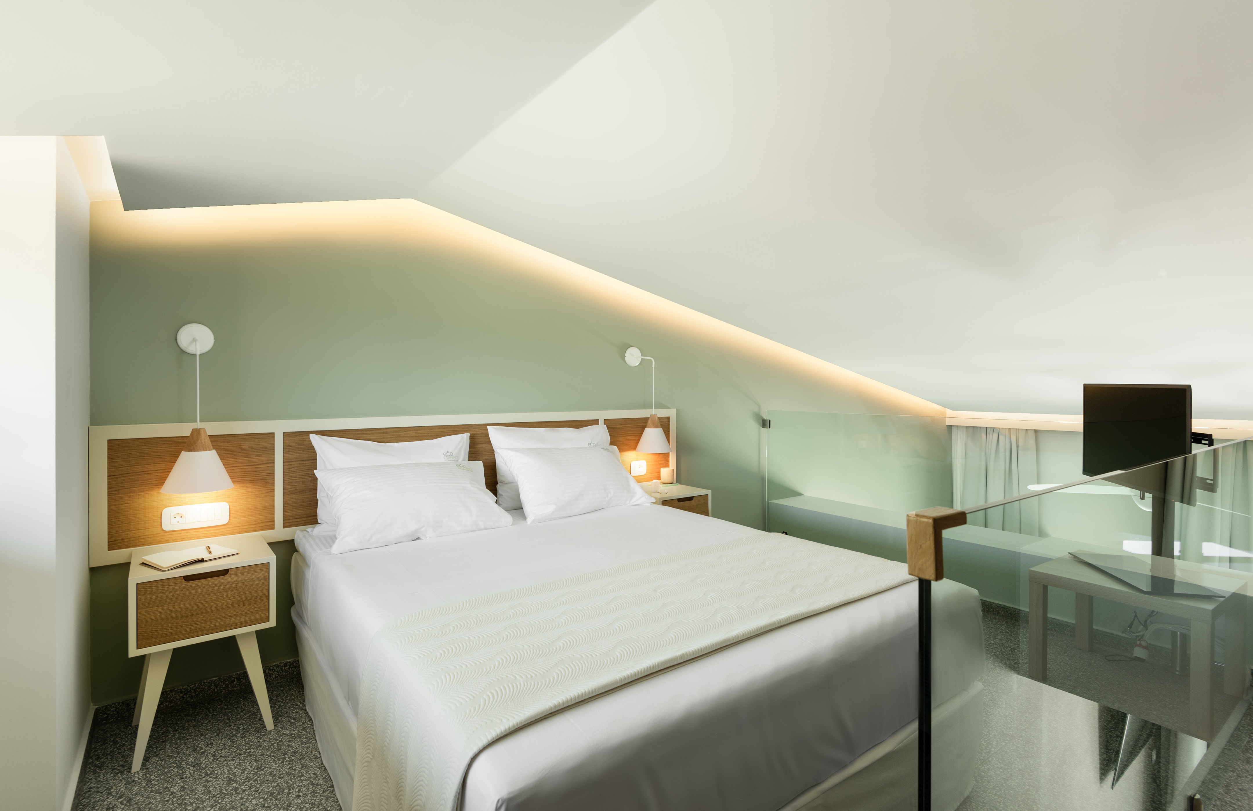 希腊 Eco Green Residences & Suites 别墅设计,生物气候建筑典范-17