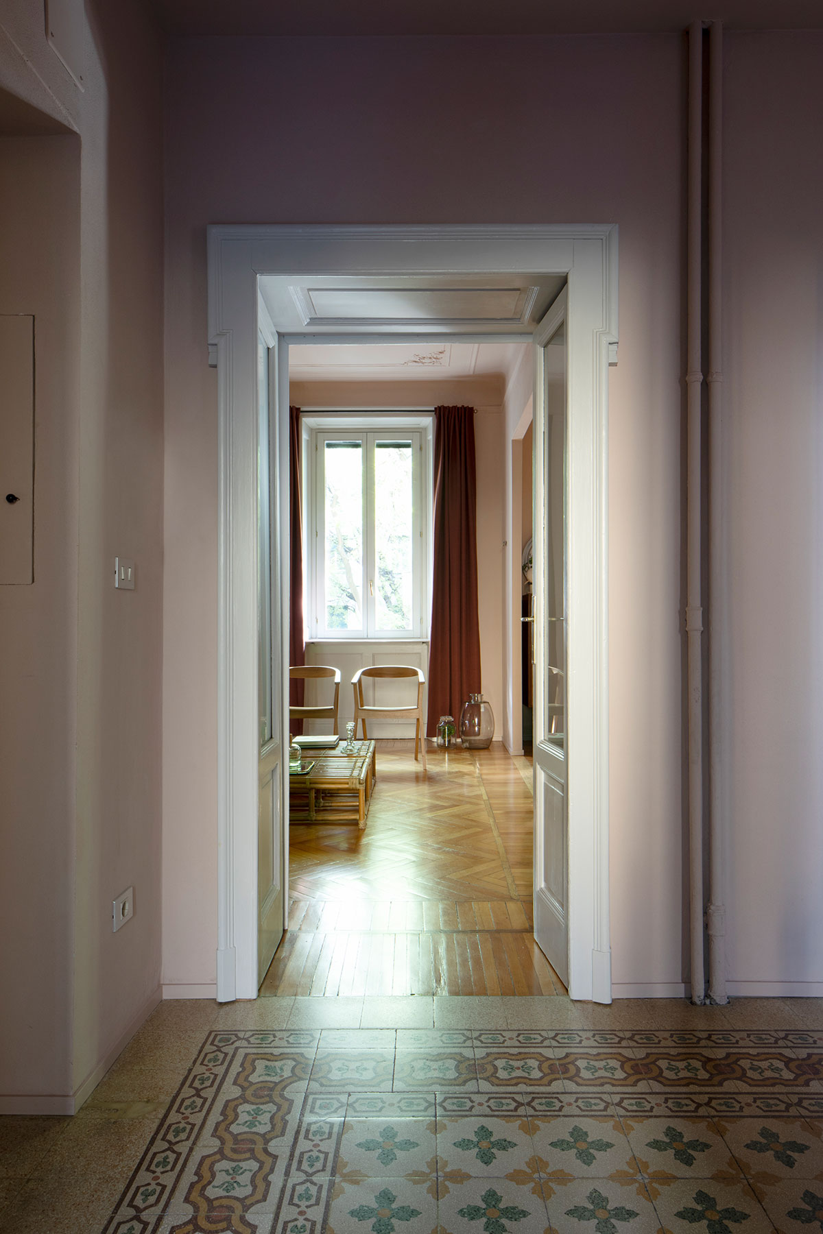 米兰百年公寓的复古与现代交融-2